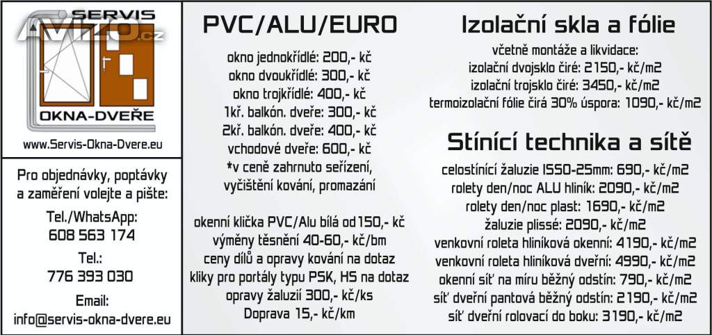 Snadné otevírání, lepší izolace postaráme se o vaše okna a dveře!