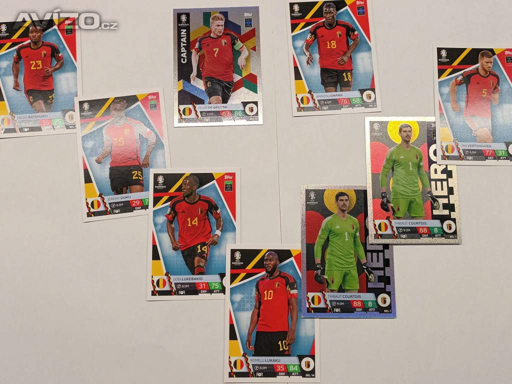 Fotbalové karty Topps (Match Attax) - EURO 2024