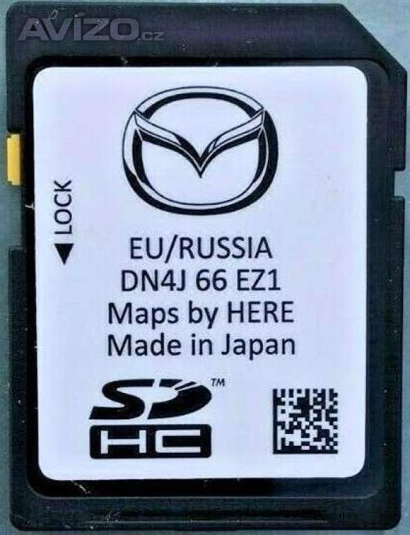 Mapy SD karta Mazda Next Gen. (2019->) MZDII 2022-2023-2024