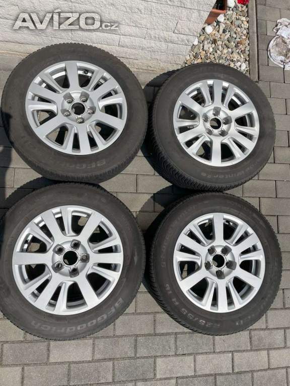 ALU kola 16“ originál AUDI včetně zimních pneu 225/55 R16