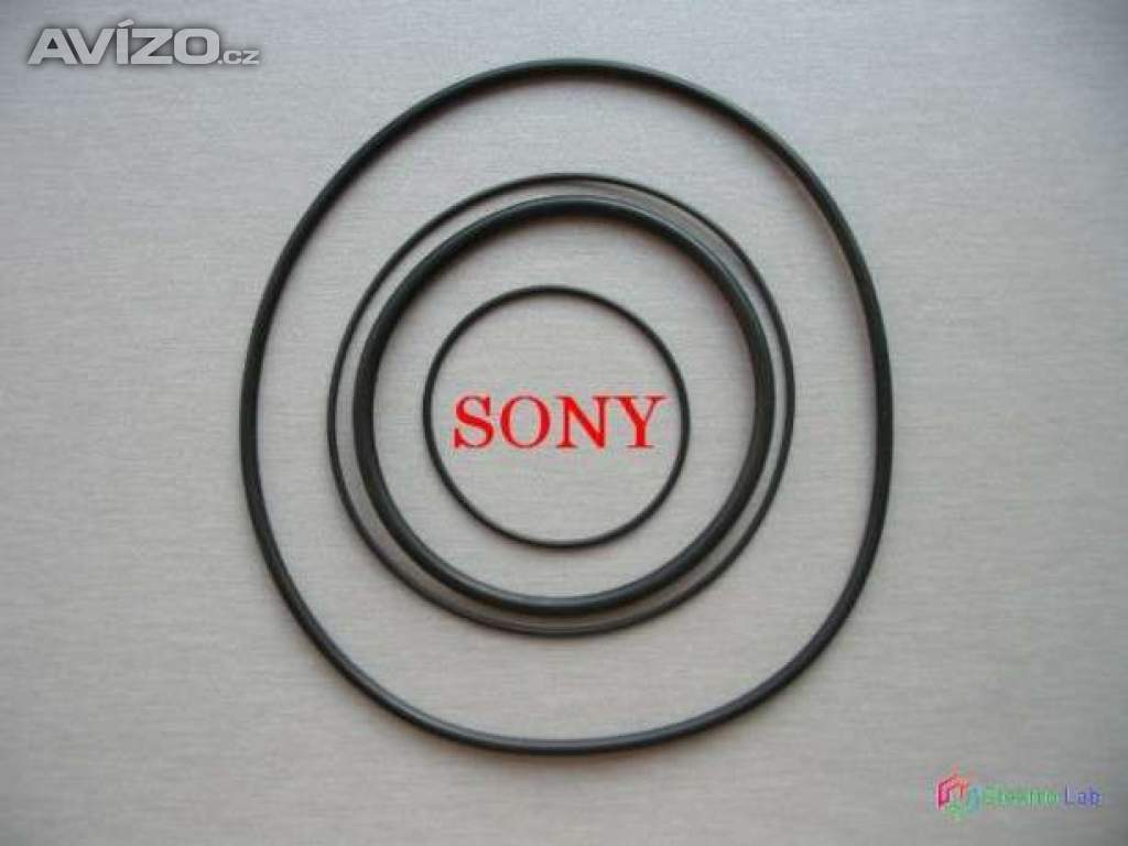 Sada řemínků pro kotoučové magnetofony SONY 