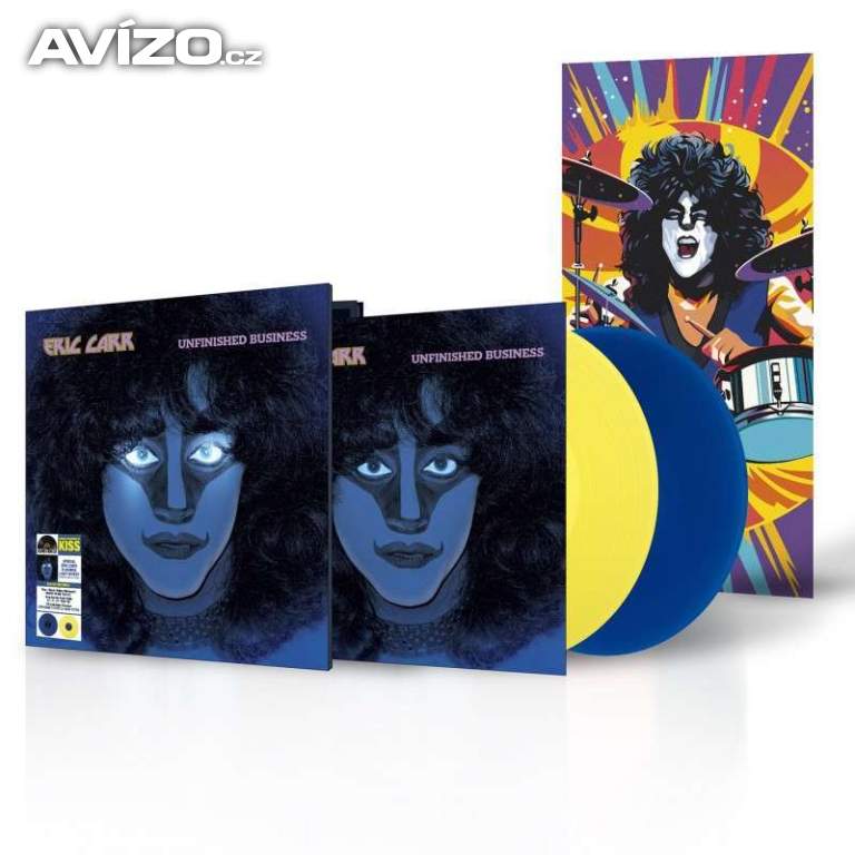 2x LP vinyl = Eric Carr (ex KISS) – Unfinished Business - DORUČENÍ ZDARMA.