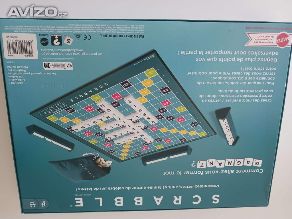 Mattel Scrabble originál