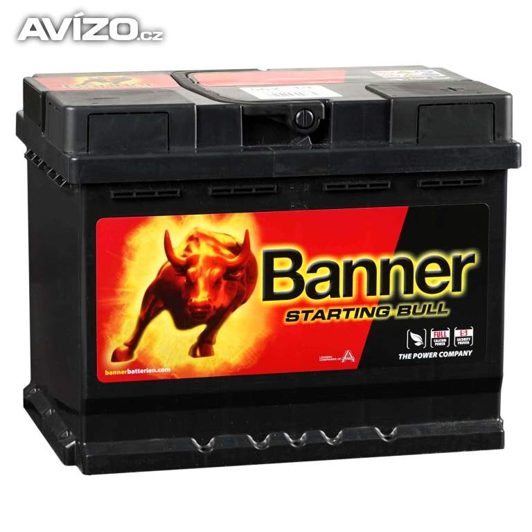 Autobaterie BANNER STARTING BULL 62Ah 510A P56219