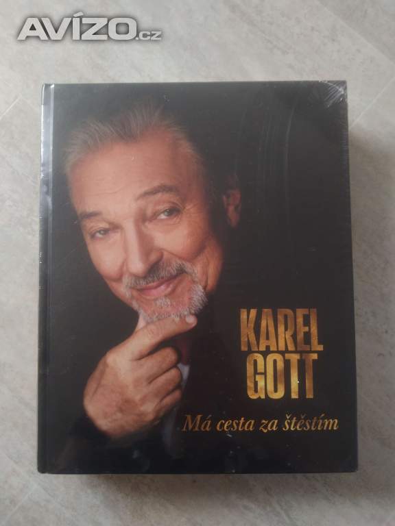 Nová kniha Má cesta za štěstím/Karel Gott.