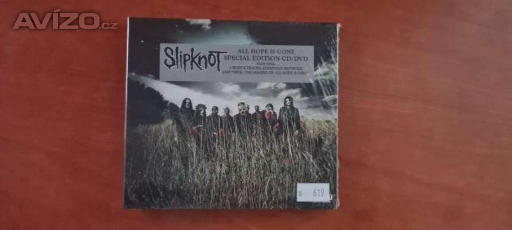 Prodám Slipknot - All Hope Is Gone CD+DVD