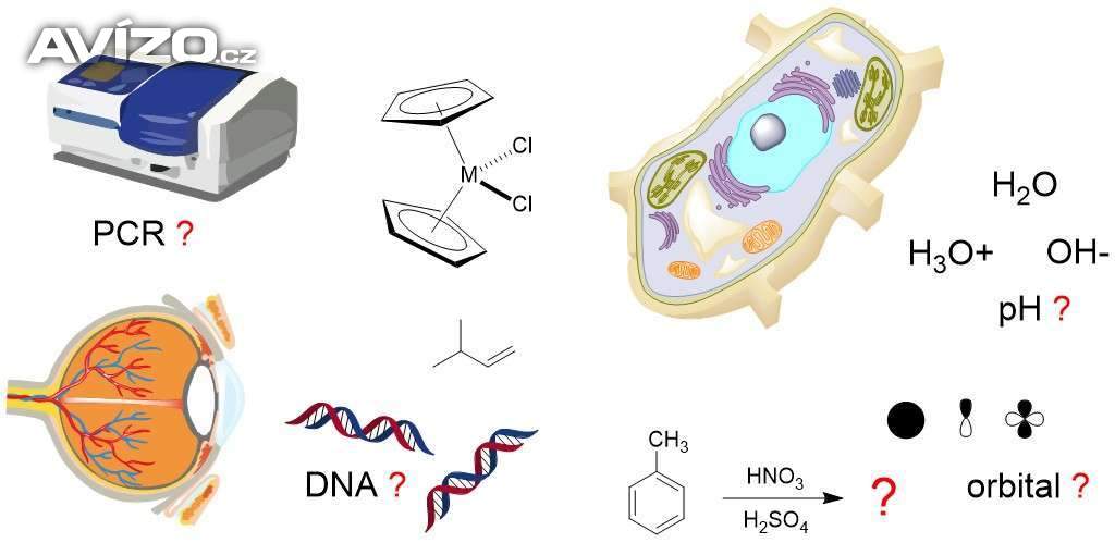 Doučování chemie/biologie (ZŠ, SŠ, VŠ)