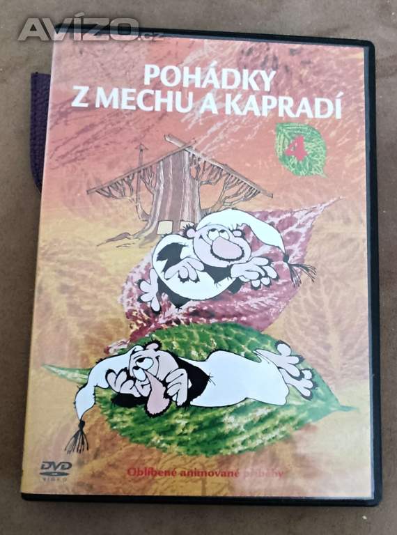 Pohádky z mechu a kapradí, 6 pohádek barevně DVD