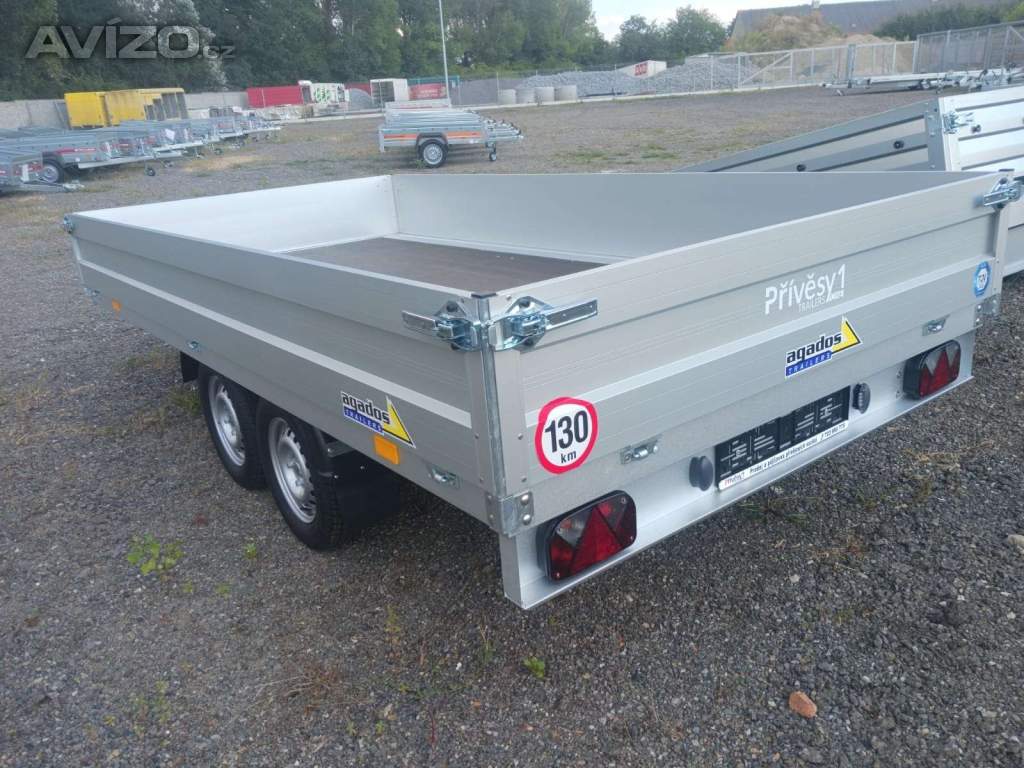 Přívěs VZ-35EXPRESS ROH SLOUPKY N2+POČ,750 kg/ CZ