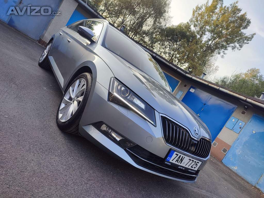 Škoda Superb 3 combi 2.0 TDi DSG Ambition,ČR,1.maj,DPH,garáž