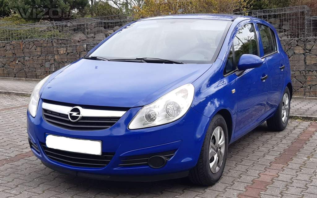 Opel Corsa, model D 1.2i 16 V, 59kW, benzín, rok 2008, dobrý stav