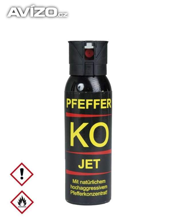 Pepřový sprej KO JET 100 ml