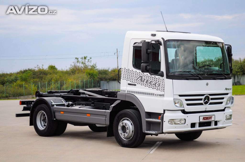 MERCEDES ATEGO 1318 HÁKOVÝ NOSIČ KONTEJNERŮ EURO4