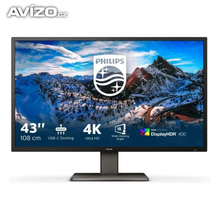 43 Philips 439P1 4K Záruka