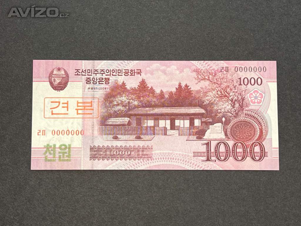 Severní Korea - 1 000 Won