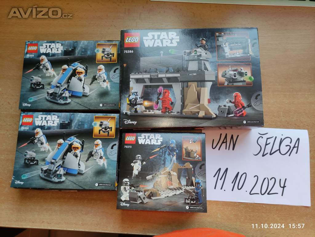 LEGO Star Wars - 75386, 75373, 75359