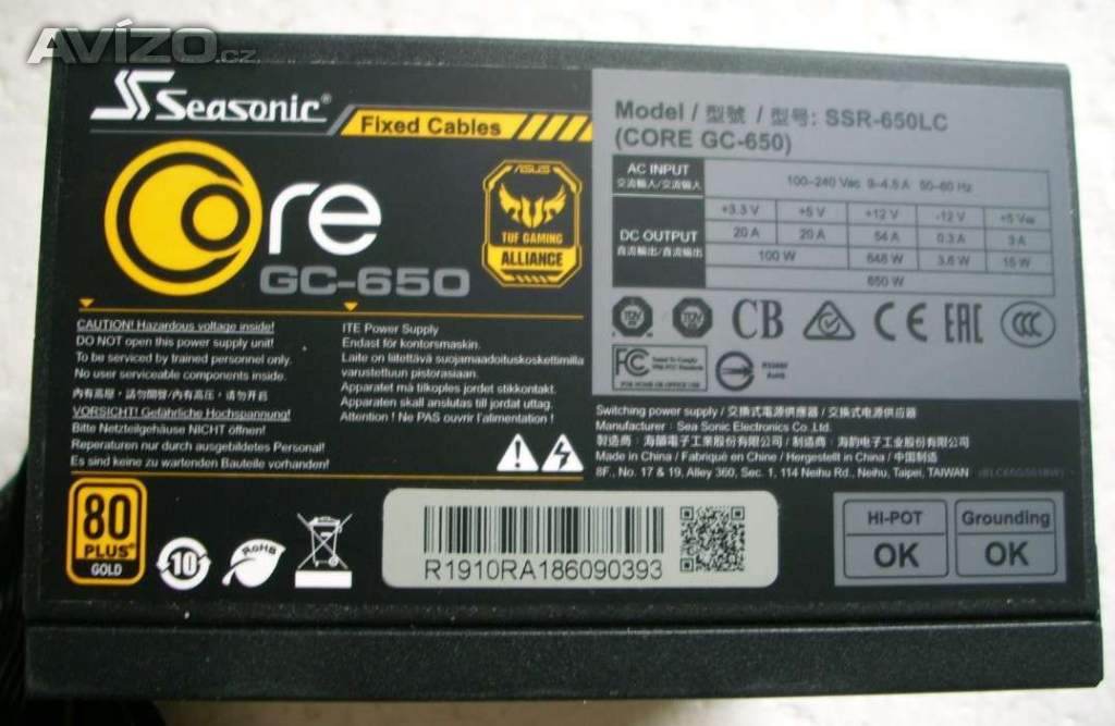 Seasonic 650 W