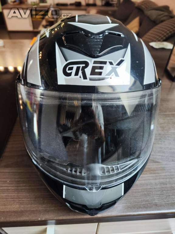 Přilba na motorku GREX  R1  vel. 56 váha 1360 g