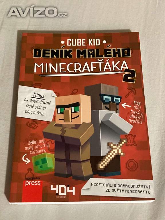 Deník malého Minecrafťáka - díl 2 - jako nový