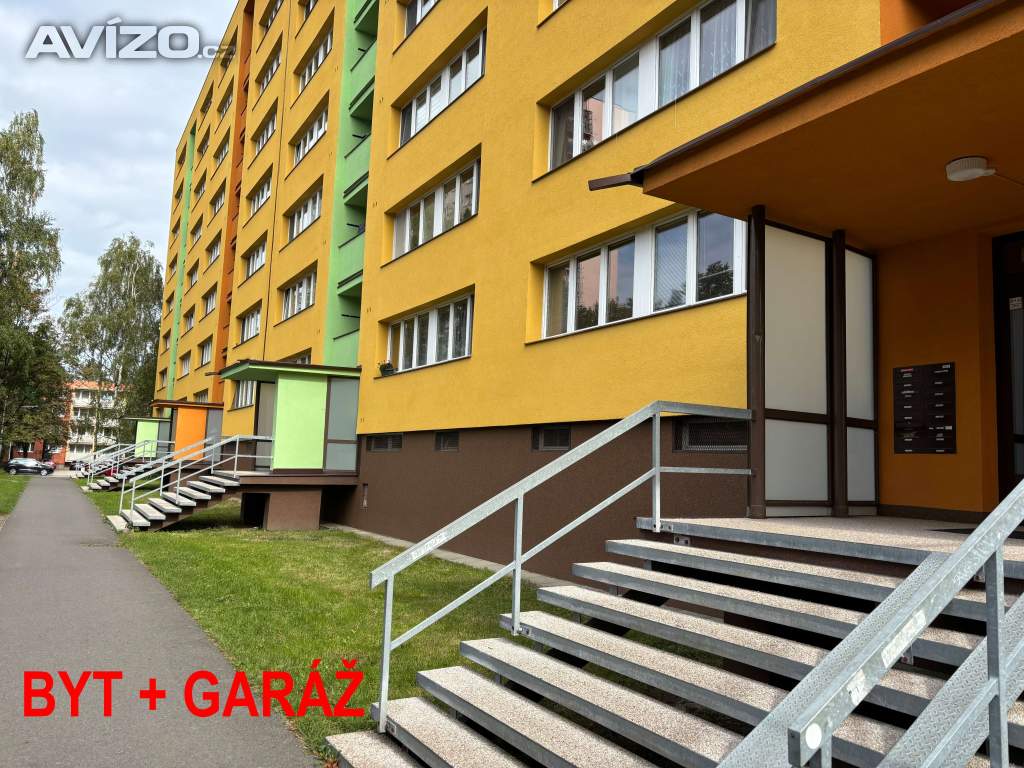 Prodám BYT 3+1 (77,87m2 ) + GARÁŽ (18,80m2) ul.Ostravská, Frýdek-Místek