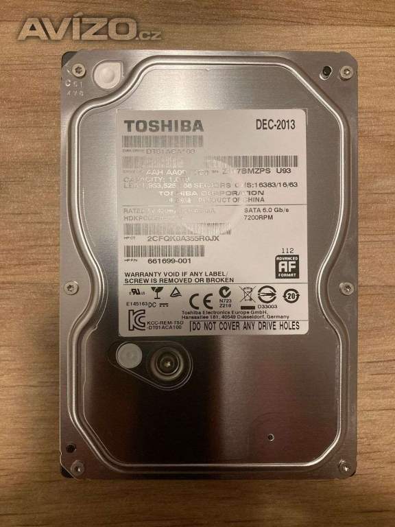 1TB 3,5 HDD Toshiba DT01ACA100