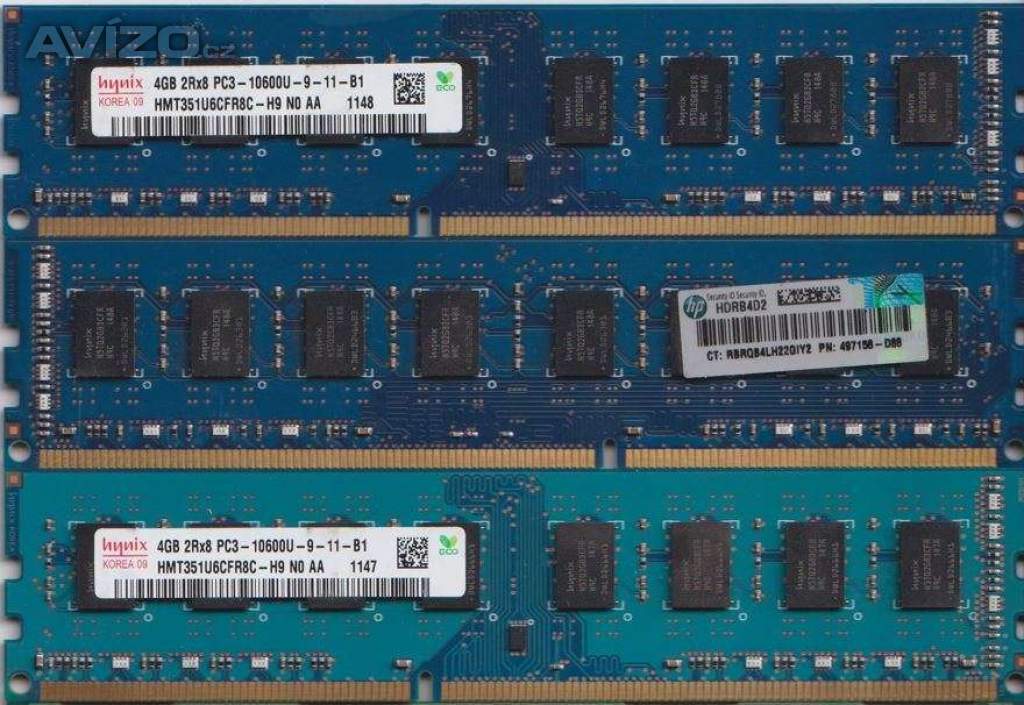 3ks DDR3 4GB RAM Hynix