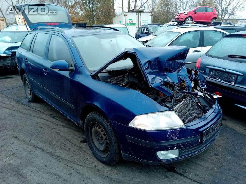 Škoda Octavia II 2.0 TDI ( BMM ) 103kW r.2007 modrá