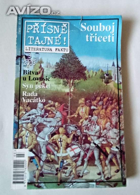 Přísně tajné 3/2003, Bitva u Lovosic.2003,Pražská vydavatelská společnost 