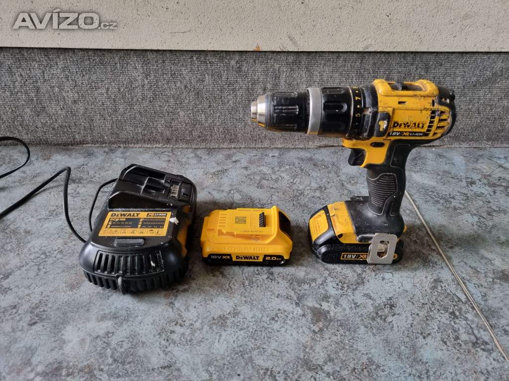 Aku vrtačka DEWALT DCD785 Li-Ion 18V 1x1,5Ah a 1x 2.0Ah