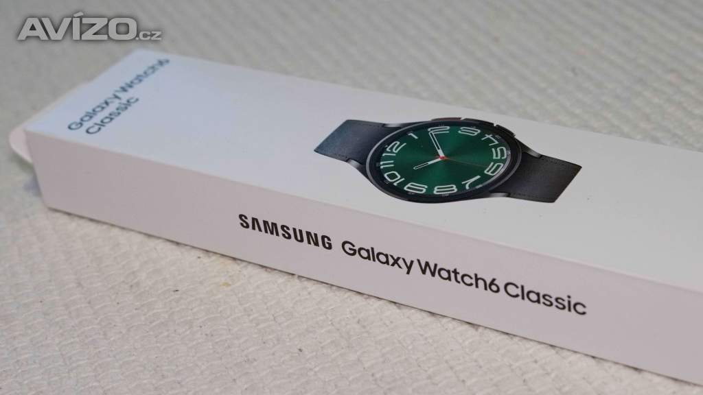 NEROZBALENÉ Chytré hodinky Samsung Galaxy Watch 6 Classic 47mm LTE černé