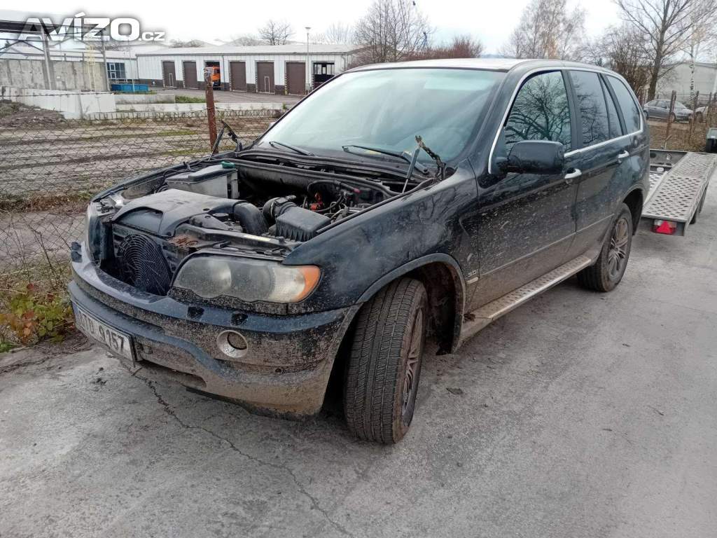 BMW X5 3.0 LPG ( 306 S3 ) 170kW r.2002 černá