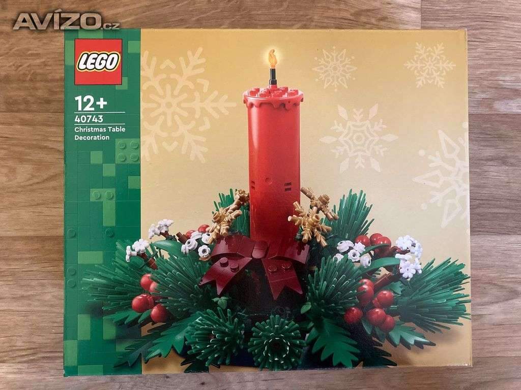 Lego 40743 Vánoční dekorace na stůl