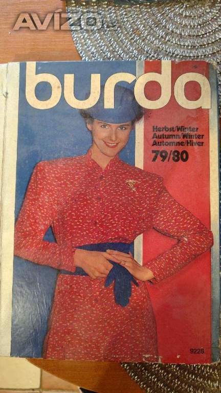 BURDA KNIHA O MODĚ ROK 1979-80