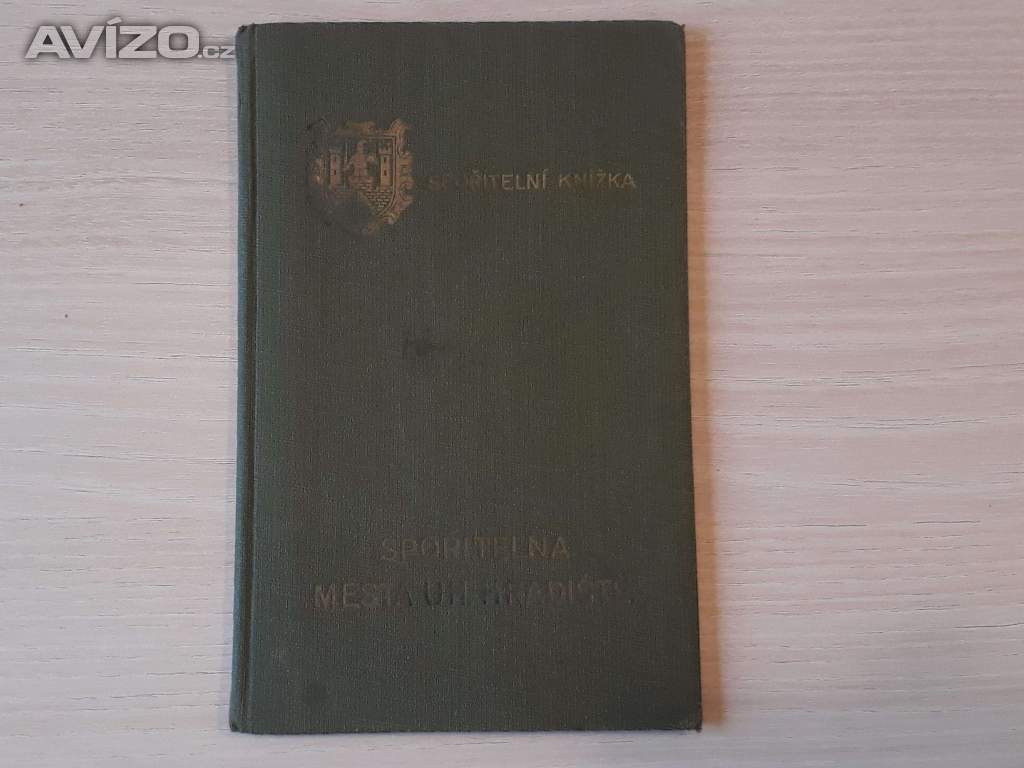  Spořitelní knížka - Spořitelna města Uherského Hradiště 1945 