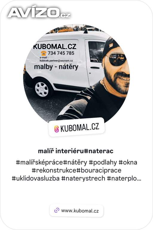 Kubomal.cz - nátěry - malby -renovace