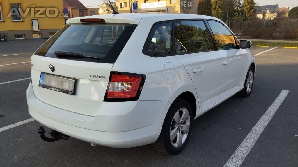 Škoda Fabia combi, 6/2017, tažné, 6rychl., 81kw, odpočet DPH