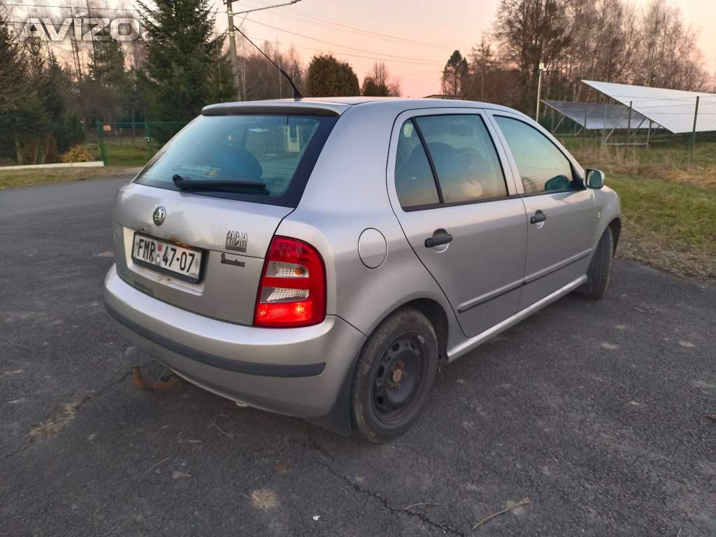 Škoda Fabia 1.4 16V 55 kW, dobrý stav, tažné 