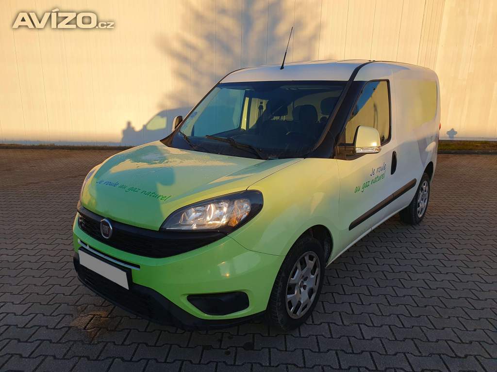 FIAT DOBLO 1.4i benzin + orig. CNG, 120 KONÍ, ROK 30.12/2020, MODEL 2021 