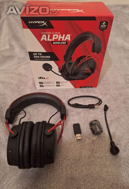 Sluchátka HyperX Cloud Alpha Wireless Gaming Headset