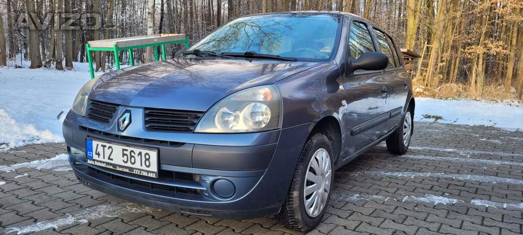 Renault Clio 1,2i 43kW benzín 58 500km