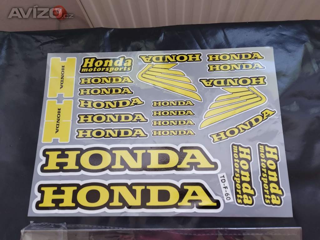 PRODÁM LEPKY NA MOTOCYKL � HONDA!!!