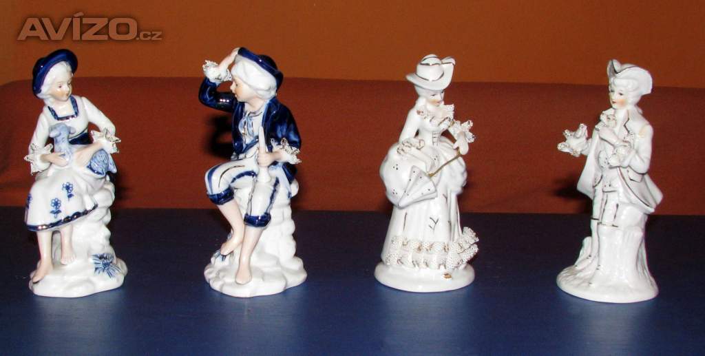 Výborné ceny – krásné porcelánové figurky