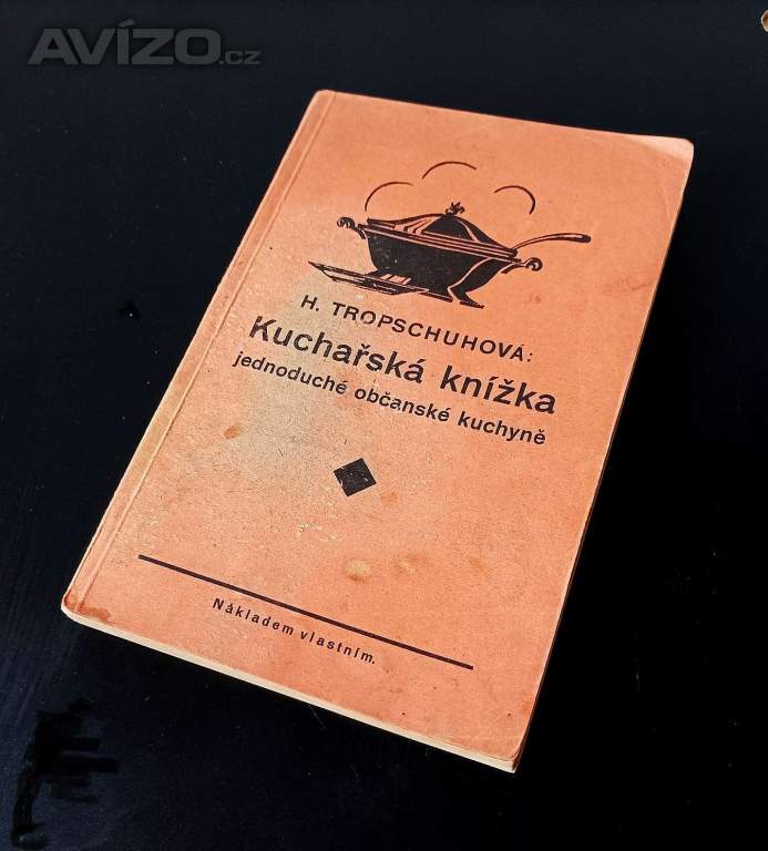 Kuchařská knížka jednoduché občanské kuchyně z roku 1929  