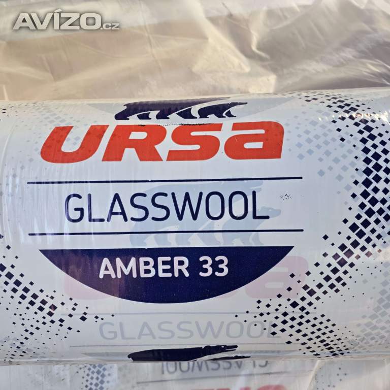 izolace URSA GLASSWOOL AMBER 33 200mm