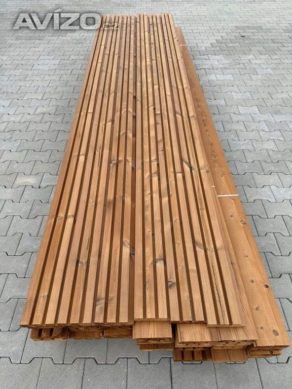 ELEVATION DECK LAMELA TRIO TRIPLE THERMO PINE 32X142mm