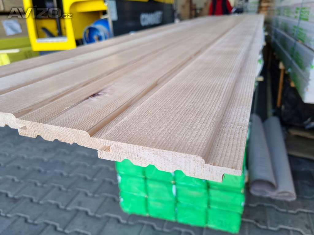 Obložení podhledové desky pro saunu HEMLOCK FIR 12,5X94mm B