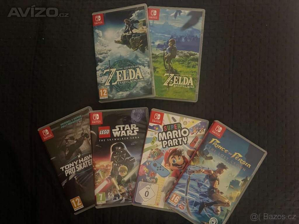 Prodám hry pro nintendo switch. Pak koupím zpět