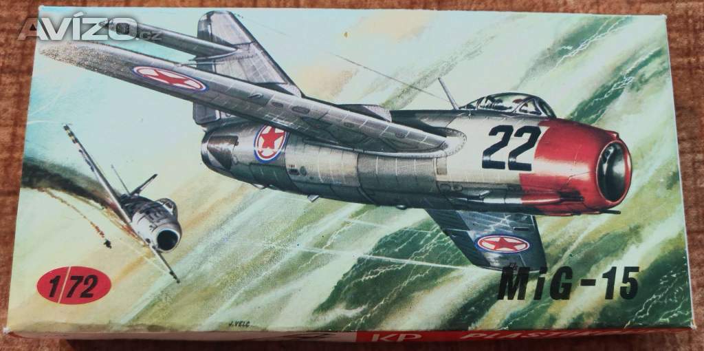 Model letadla MIG-15