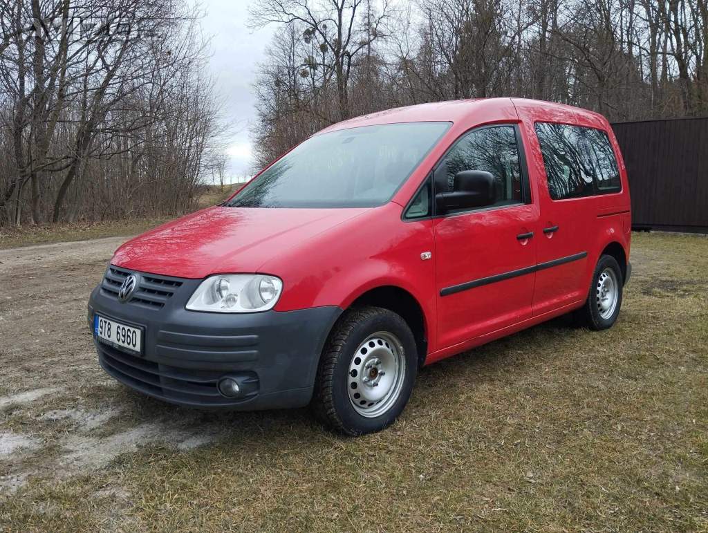 VW Caddy benzín + CNG - levný provoz