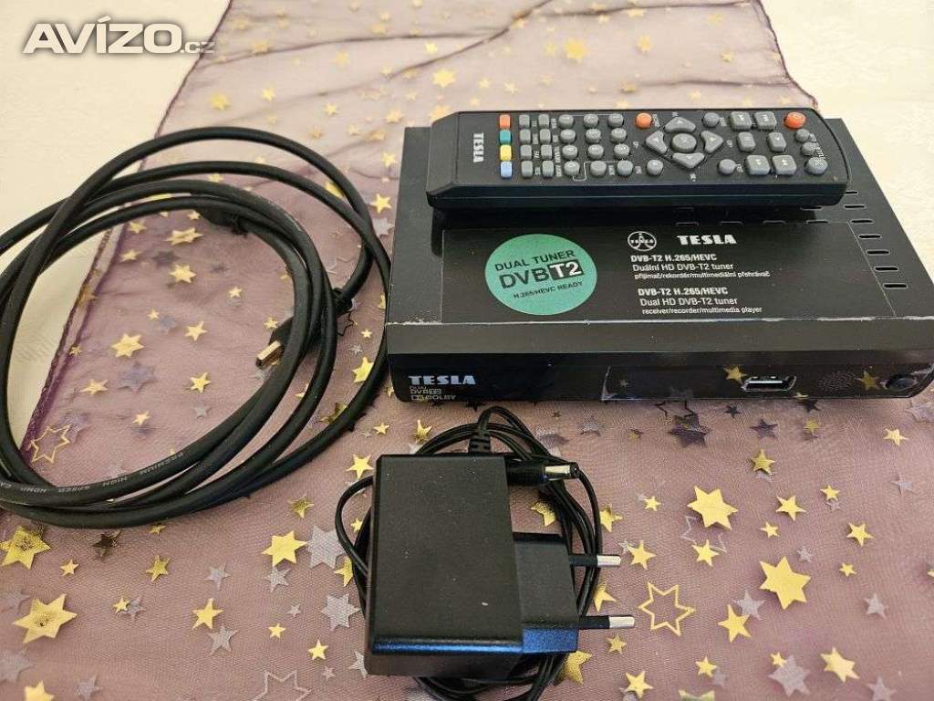 Set top box Tesla DVB-T2 